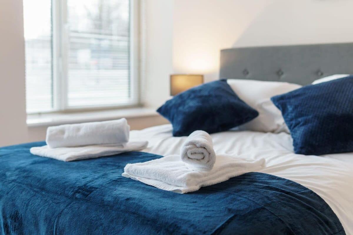 Bright 2 Bed Apartment Manchester - Sleeps 4 מראה חיצוני תמונה